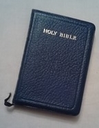 An open Bible
