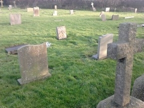 A parish churchyard