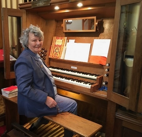 The organ at St Clement's Church