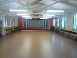Inside St Mary's Hall
