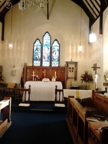 Inside St Mary's Church, Mablethorpe